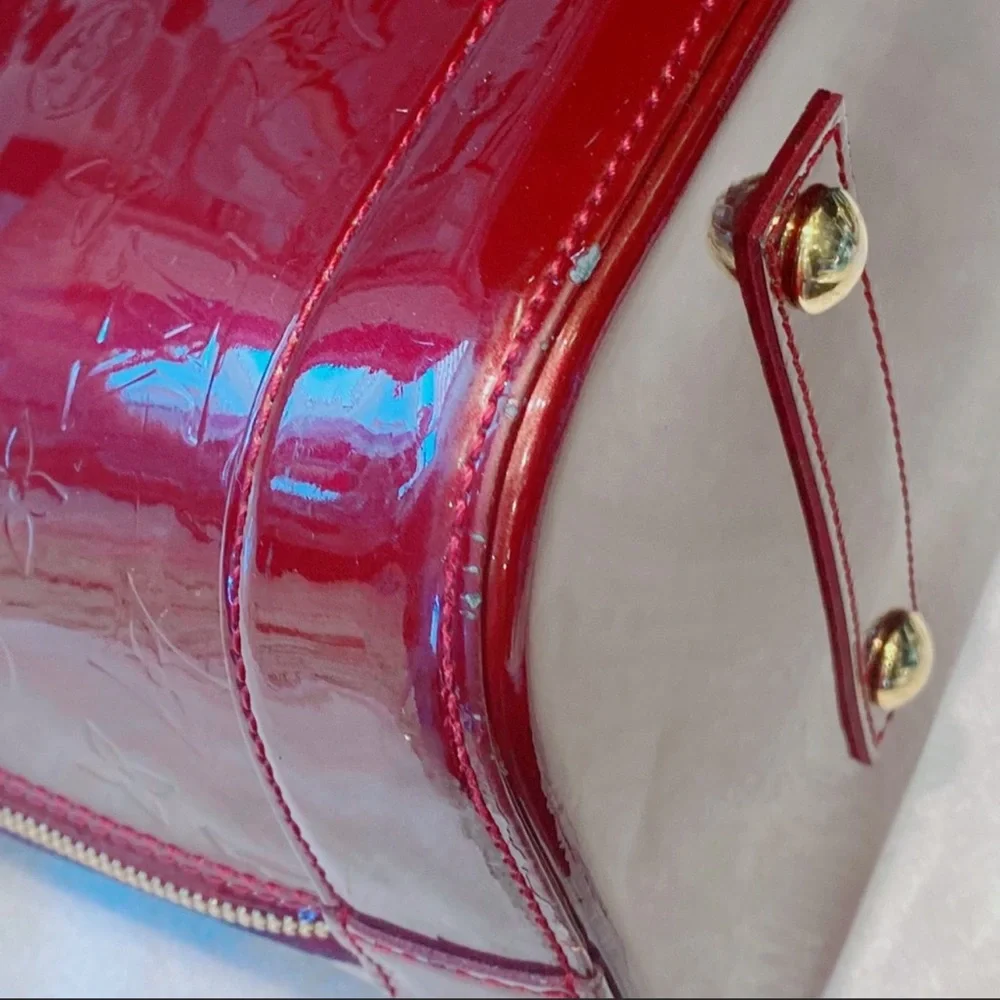 Louis Vuitton Alma GM Amarante Vernis - Picture 6 of 7